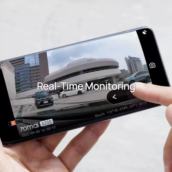 كاميرا ذكية للسيارة 70mai Dash Cam Omni X200 4G مع Hardwire kit 4G UP04 real time monitoring